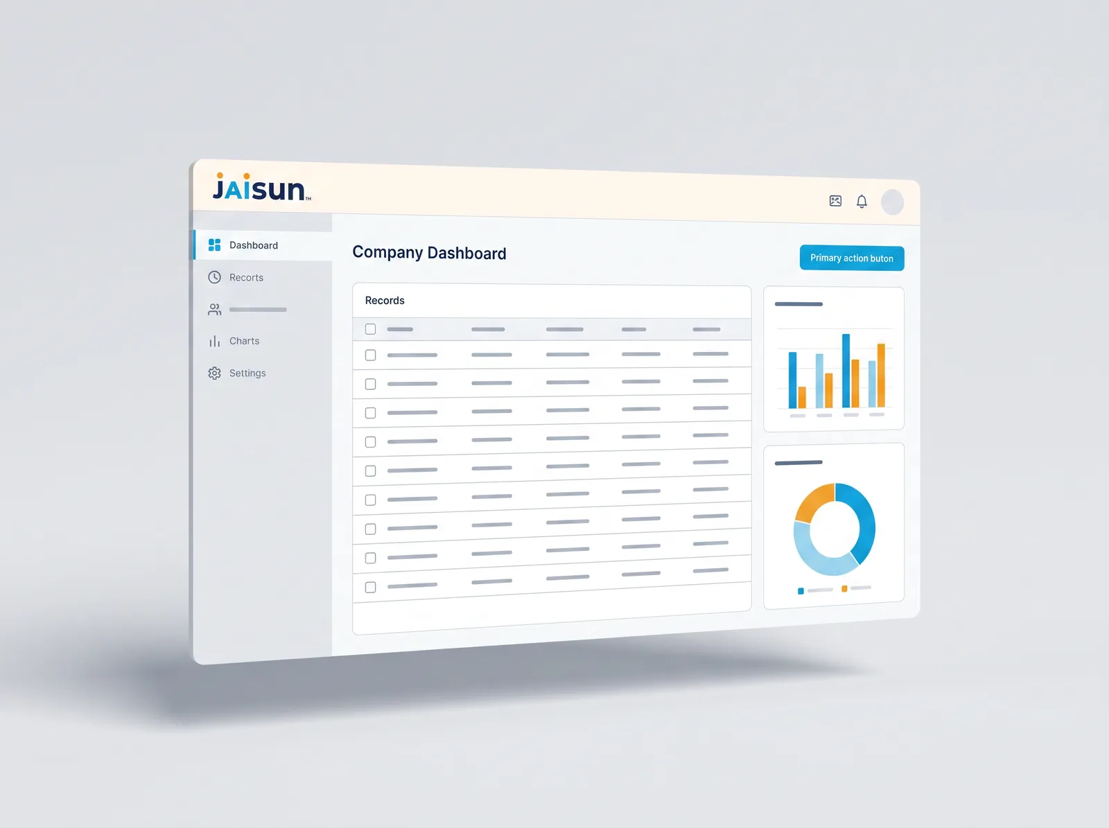 Internal business app built by Jaisun